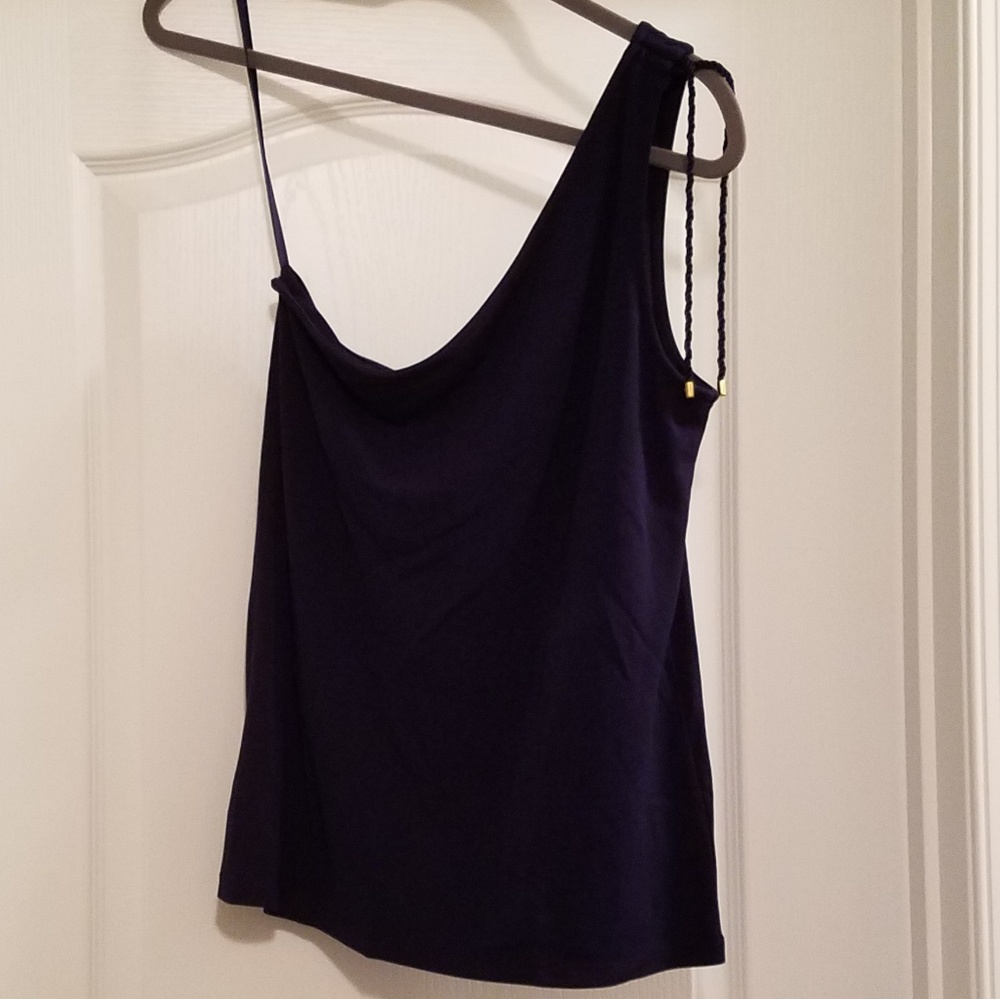 Lauren Ralph Lauren One shoulder blouse